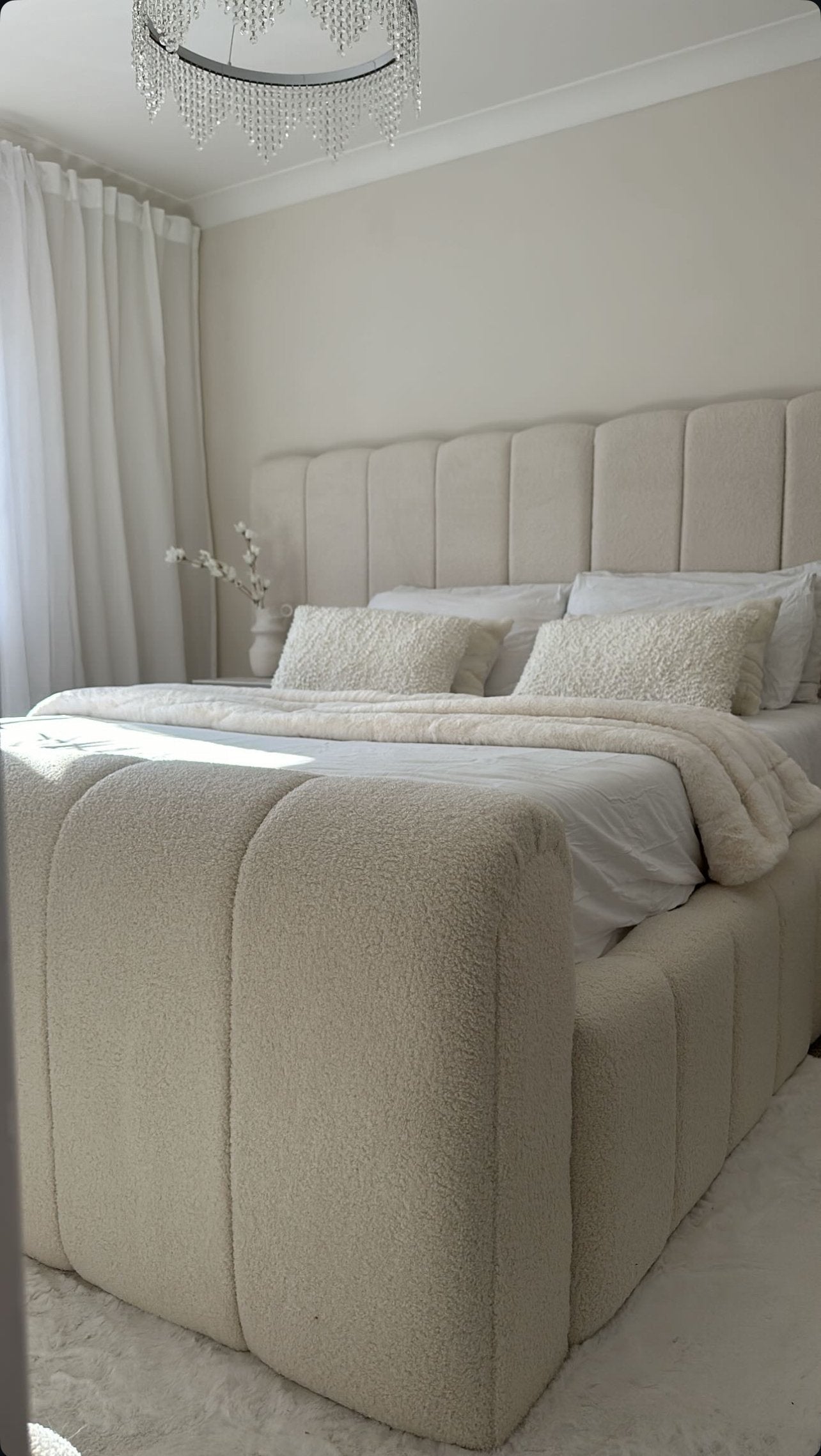 Harper Wide Panelled Bedframe