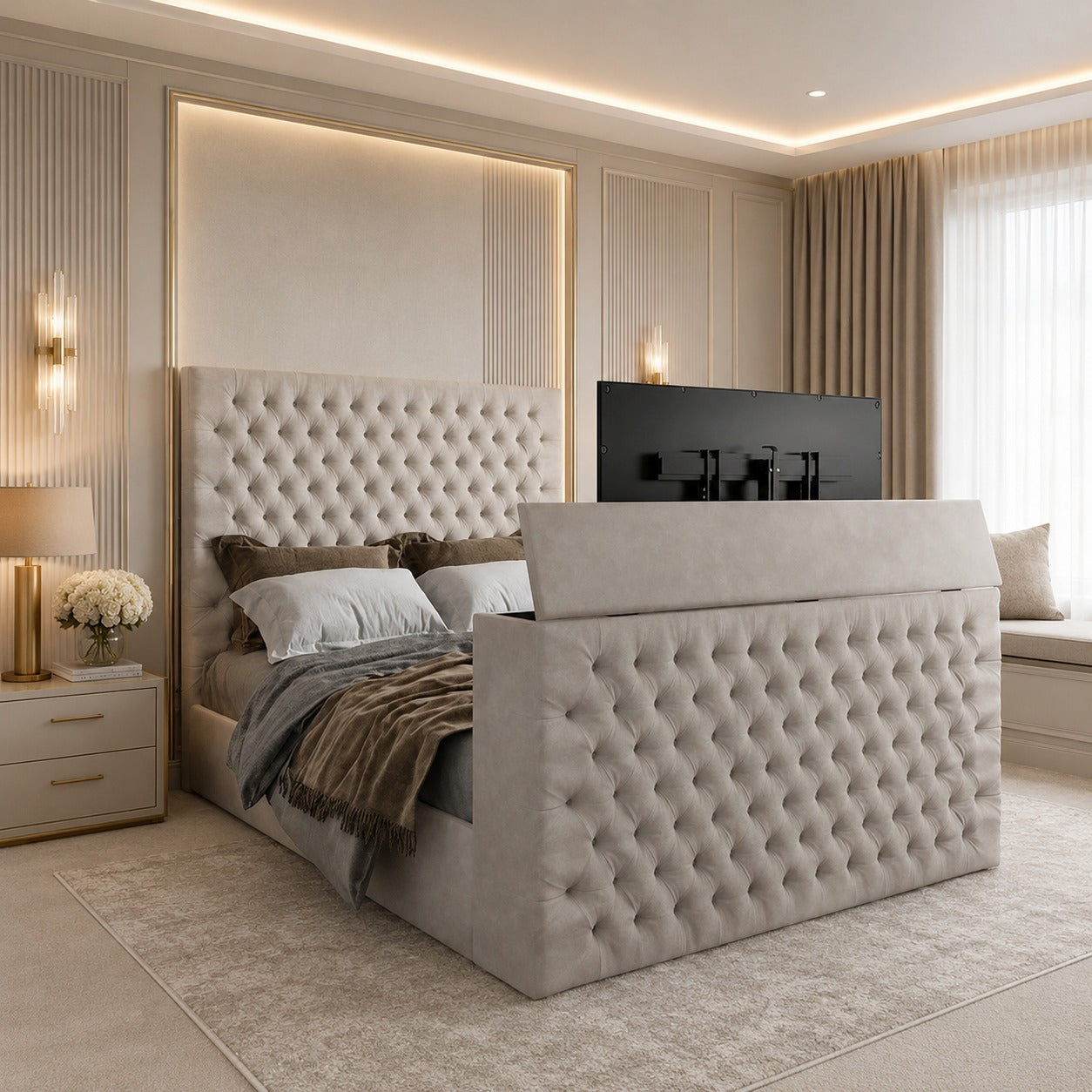 Venezia TV Bed