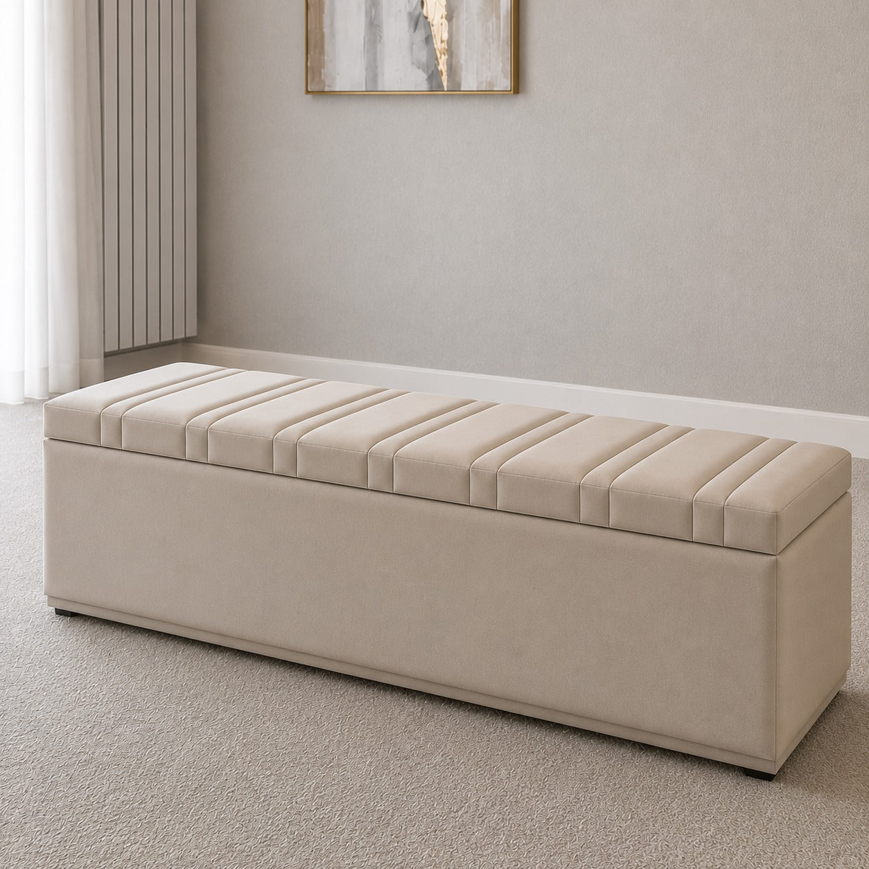 Devonshire Luxury Tall Headboard Bed