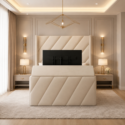 Havana TV Bed | Fits 27"–43" TVs | Free Assembly Included