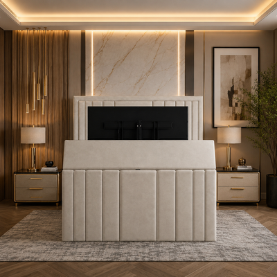 Tuxedo TV Bed Supports | Fits 27"–43" TVs | Free Assembly Included