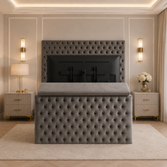 Portland TV Bed | Fits 27"–43" TVs | Free Assembly Included