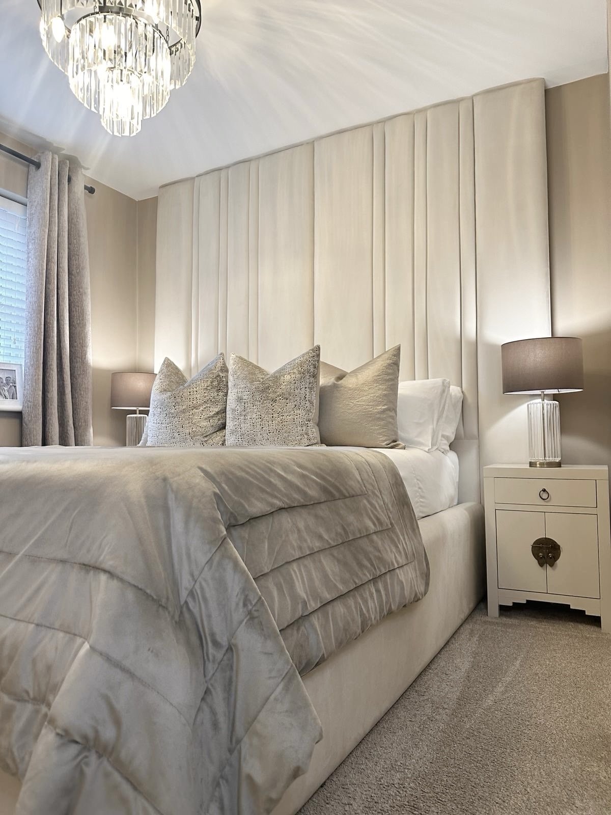 Byron Wide Panelled Bedframe