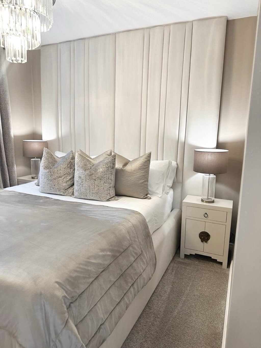 Byron Wide Panelled Bedframe