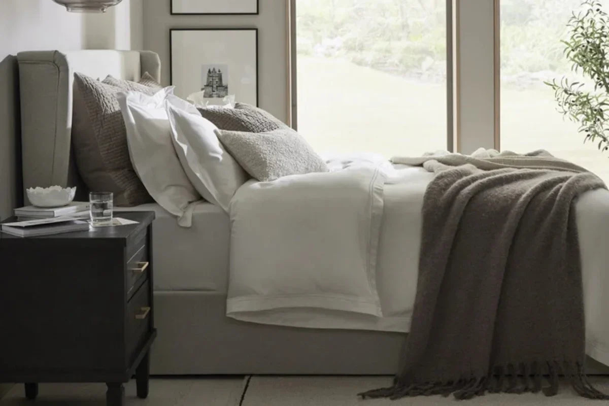 Bridgerton Bedframe Full Setup Side View