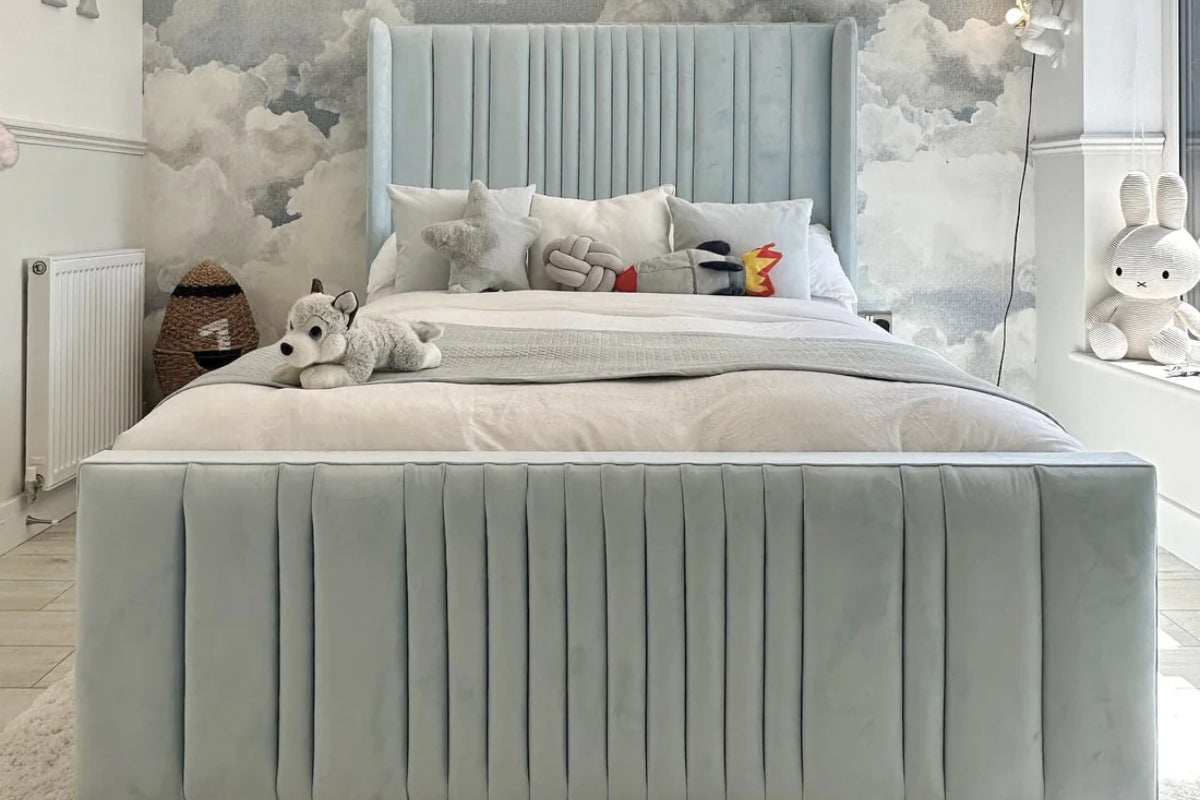 Edinburgh Bedframe Full Setup Front View