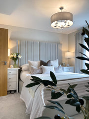 Pembroke Wide Headboard Bed