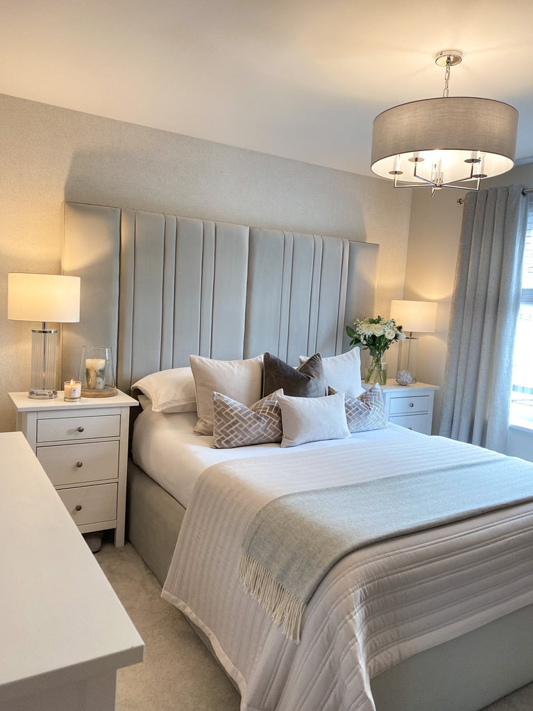 Pembroke Wide Headboard Bed