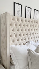 Crestwood Bedframe Headboard Side View