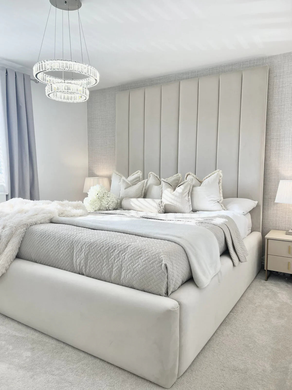 Hebden Tall Headboard Bedframe