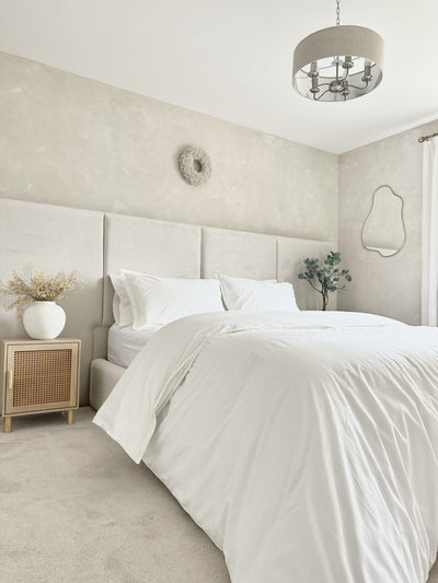 Hathaway Wide Panelled Bedframe