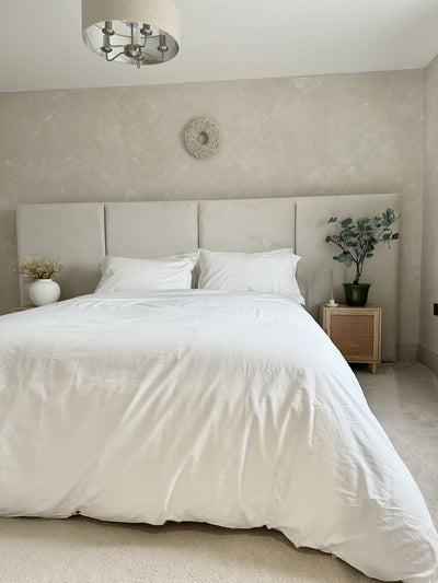 Hathaway Wide Panelled Bedframe