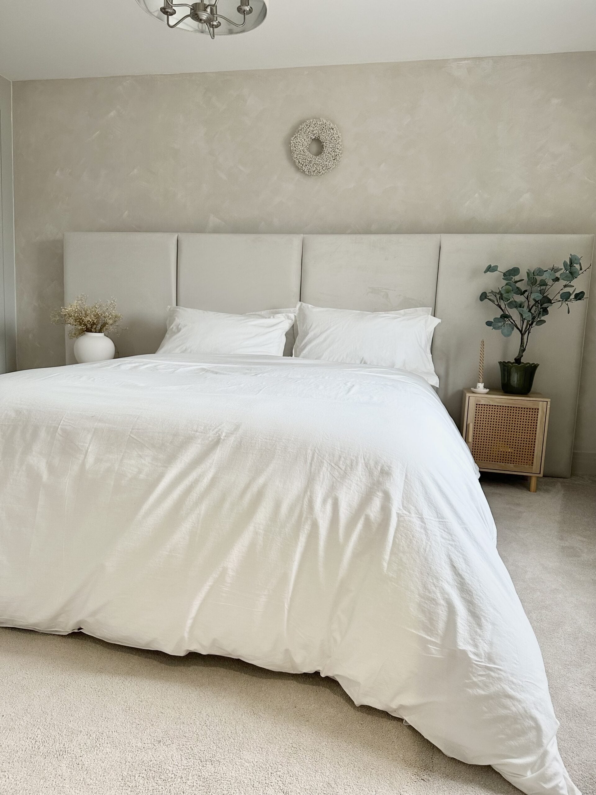 Hathaway Wide Panelled Bedframe