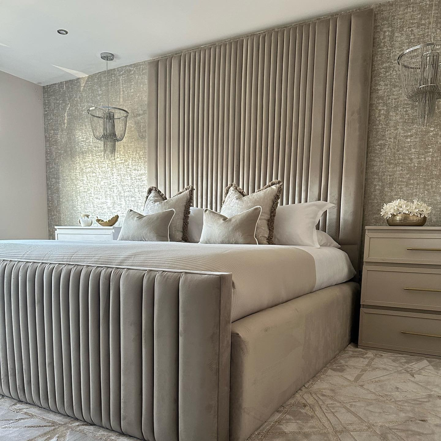 The Bromley Panelled Bedframe