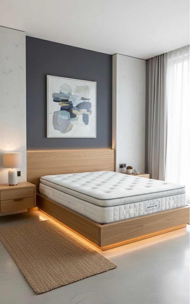 Materasso Pillowtop a rigidità media