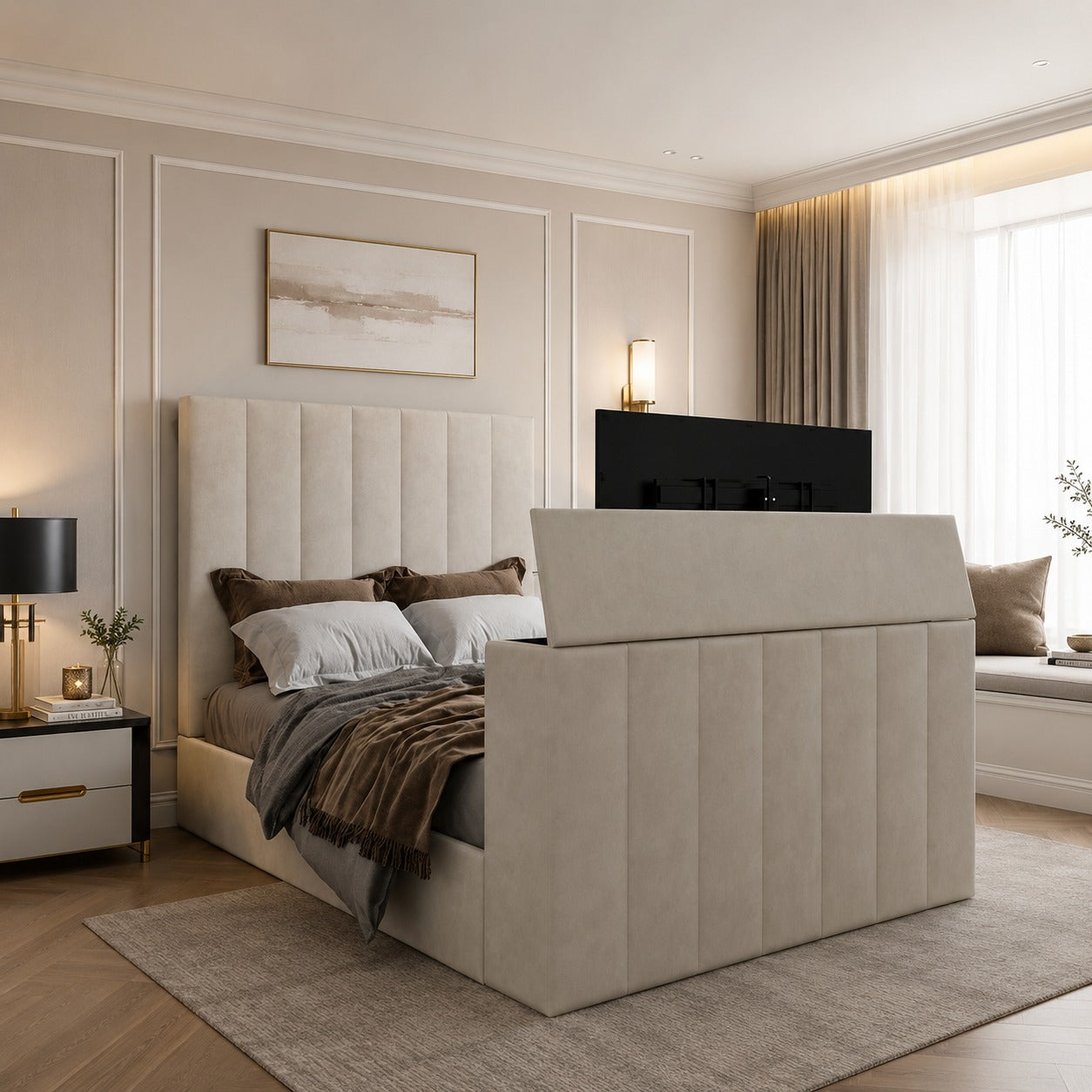 Rome TV Bed