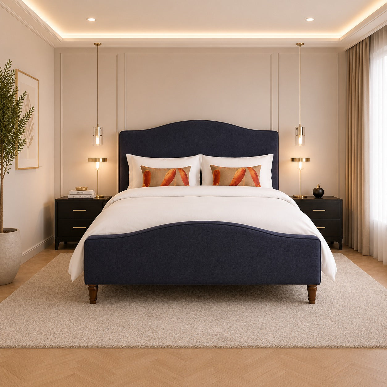 Camden Curved Bed