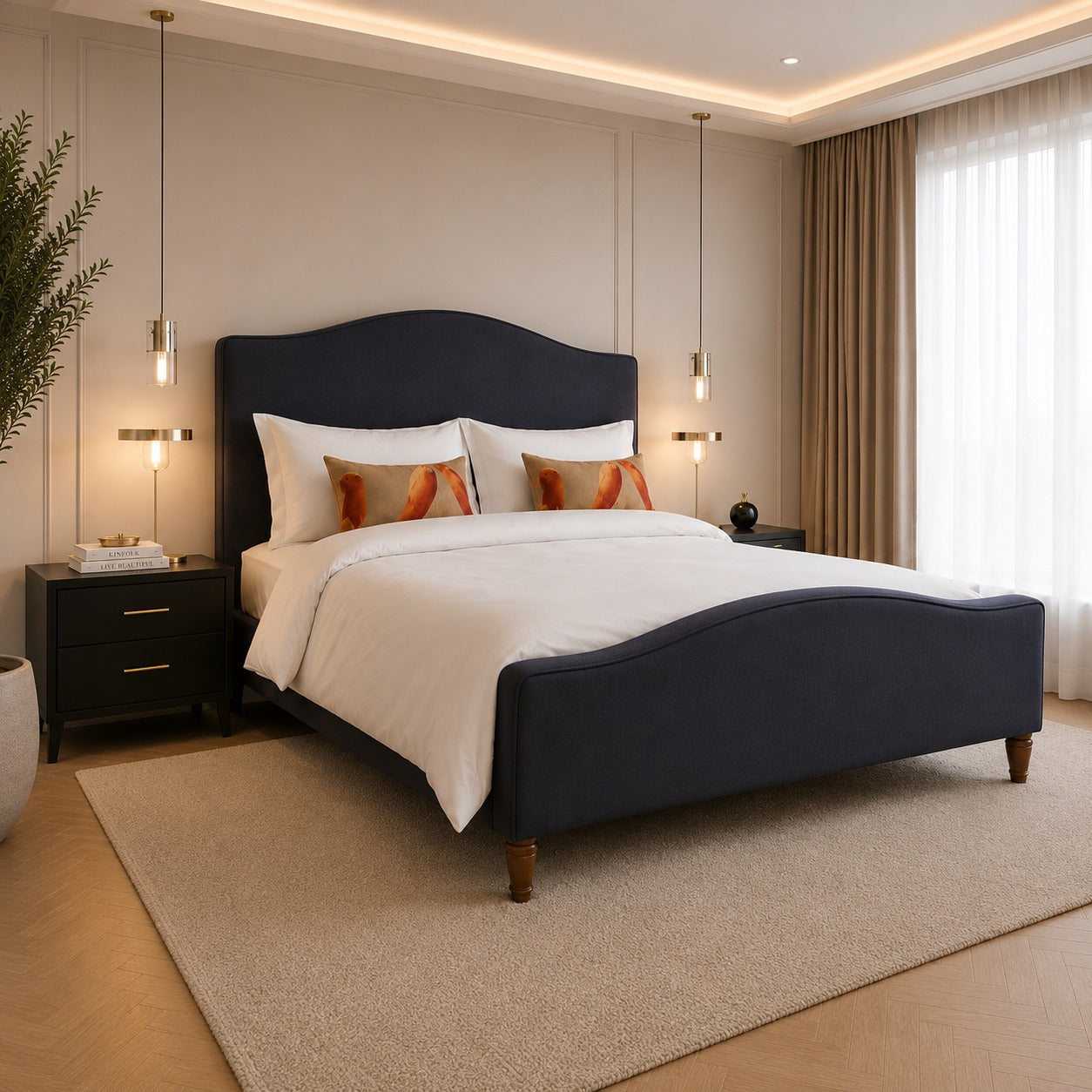 Camden Curved Bed