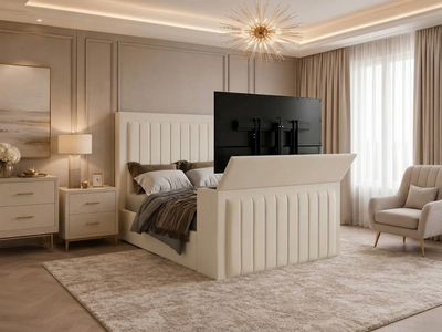 Venice TV Bed | Fits 27"–43" TVs | Free Assembly Included
