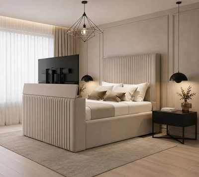 Lisbon TV Bed | Fits 27"–43" TVs | Free Assembly Included