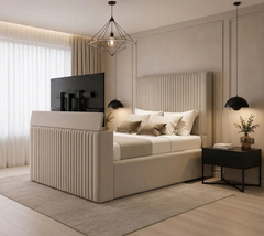 Lisbon TV Bed | Fits 27"–43" TVs | Free Assembly Included