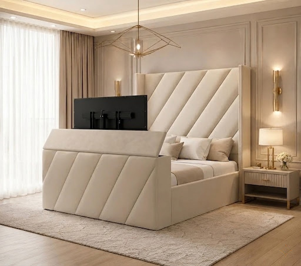 Havana TV Bed | Fits 27"–43" TVs | Free Assembly Included