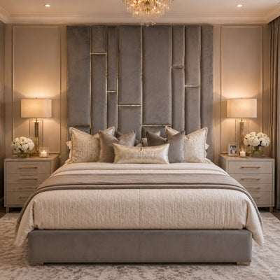 Milano Mirrored Bed