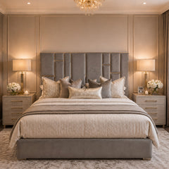 Milano Mirrored Bed