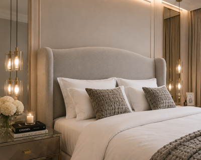 Albans Studded Bed Frame