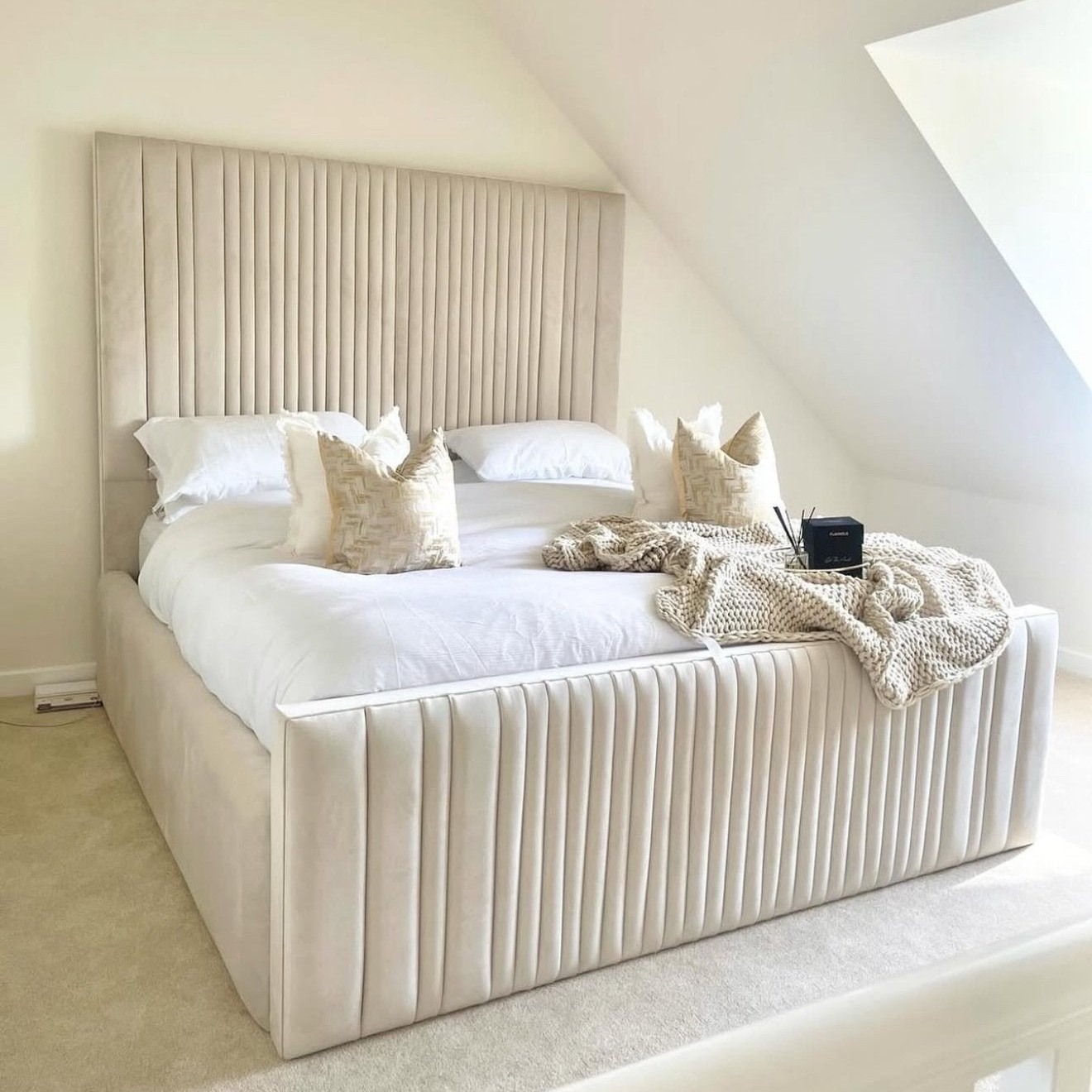 Somerset Bedframe Full Setup Front View