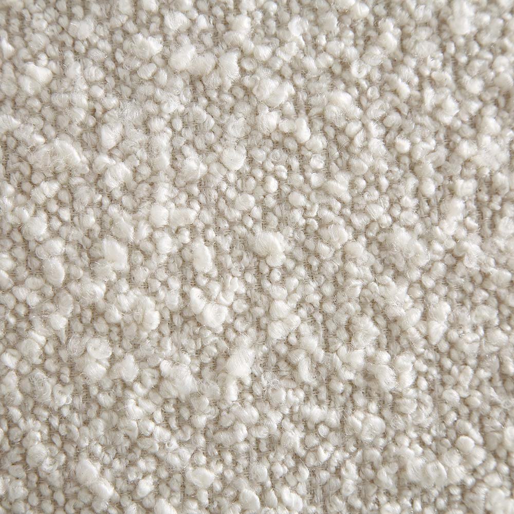 Kanso Curved Headboard Boucle Ottoman Storage Bed