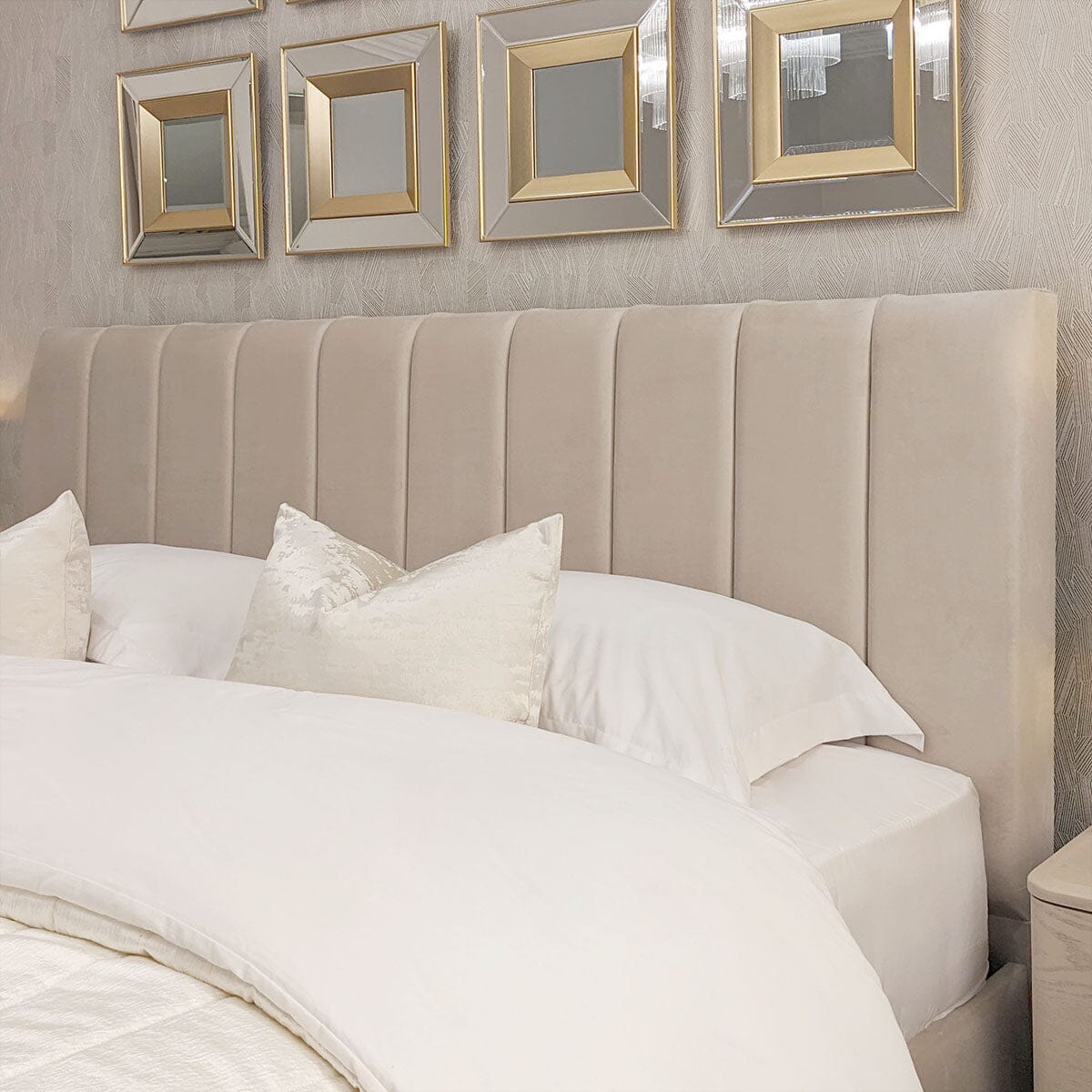 Scarborough Bedframe Headboard Side View