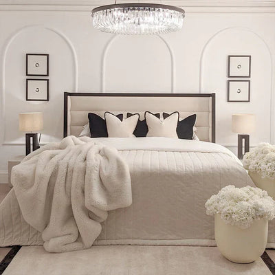 Beaumont Channelled Winged Bed